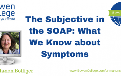 The Subjective in the SOAP: What We Know about Symptoms