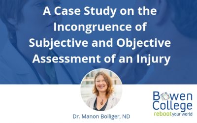 A Case Study on the Incongruence of Subjective and Objective Assessment of an Injury