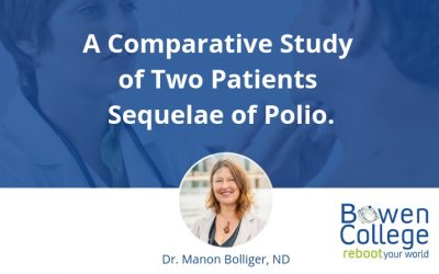 A Comparative Study of Two Patients Sequelae of Polio.