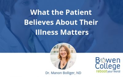 What the Patient Believes About Their Illness Matters