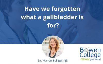 Have we forgotten what a gallbladder is for?