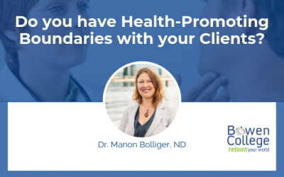 Do you have Health-Promoting Boundaries with your Clients?