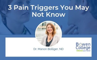 3 Pain Triggers You May Not Know