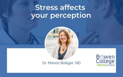 Stress affects your perception